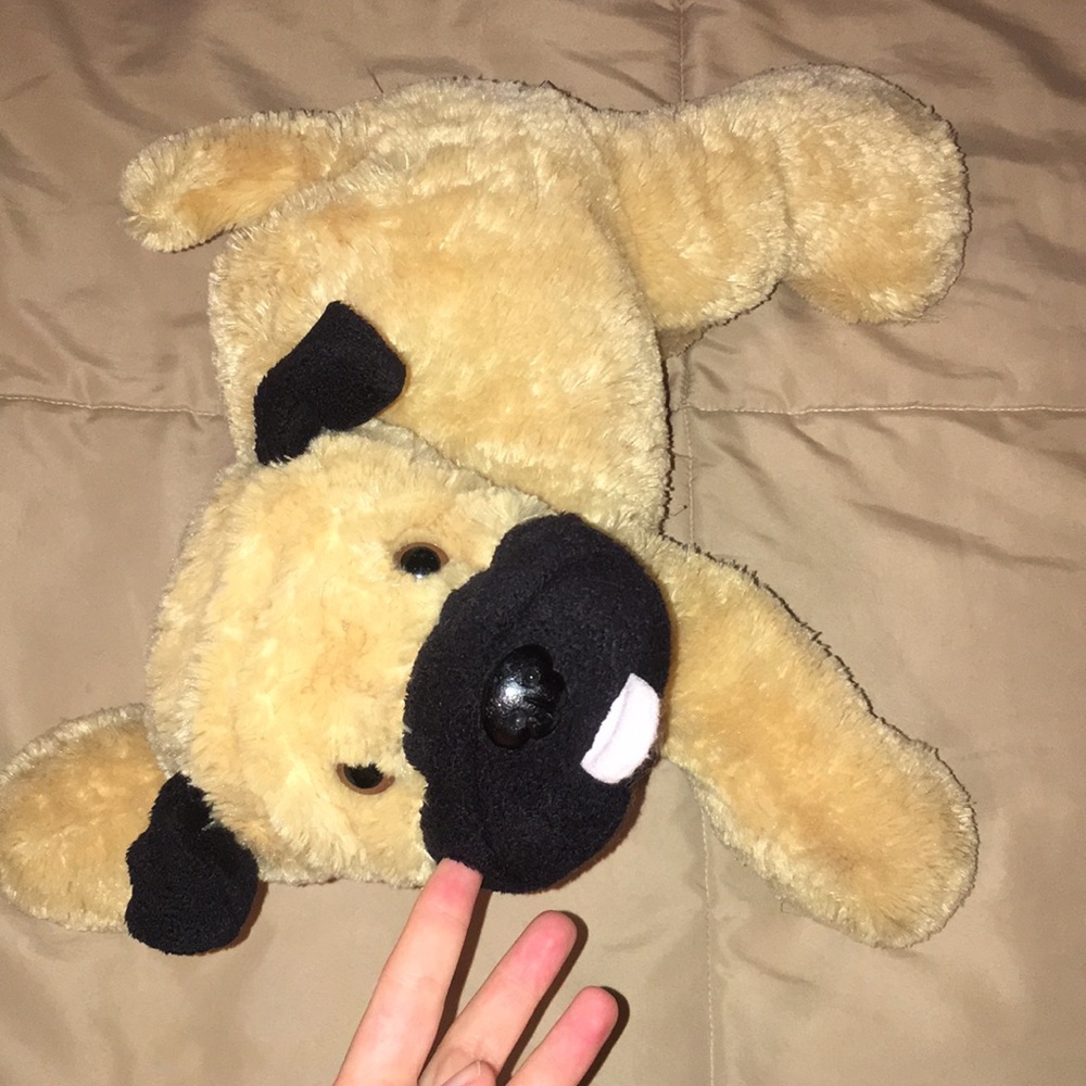 Plush toy dog